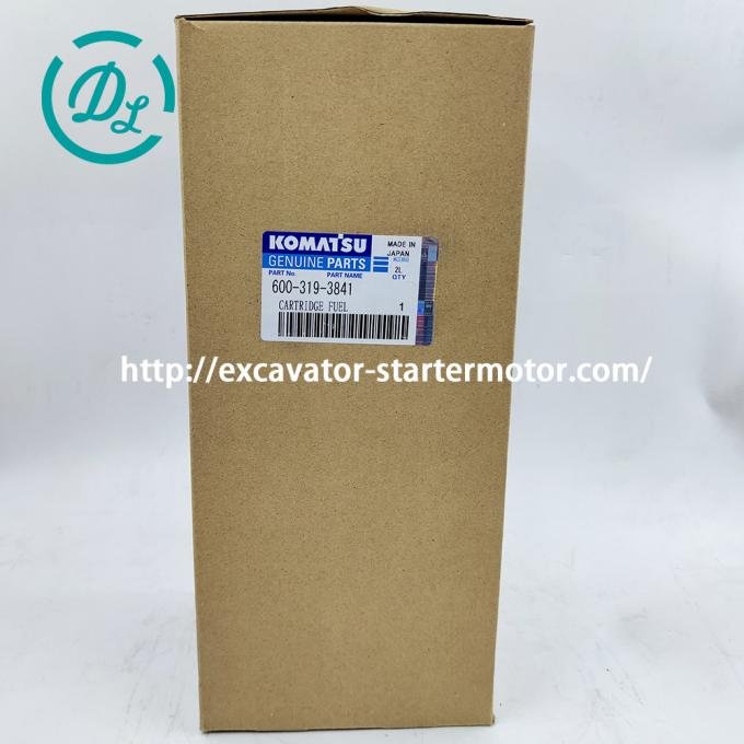 EexcavaStart Komatsu PC400-7 Fuel Filter 600-319-3841 OEM Excavator Part 0