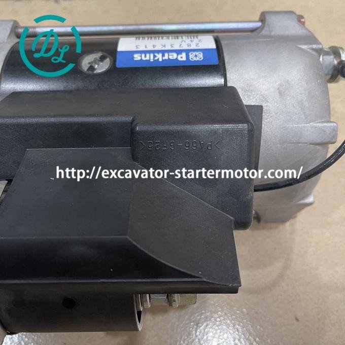 EexcavaStart Perkins 24V Starter Motor 2873K414 for C6.6 Engine 0