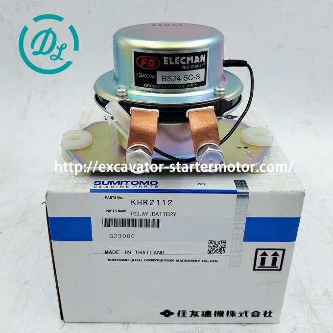 EexcavaStart Sumitomo KHR2112 Battery Relay for CX210B CX220C Excavator 2