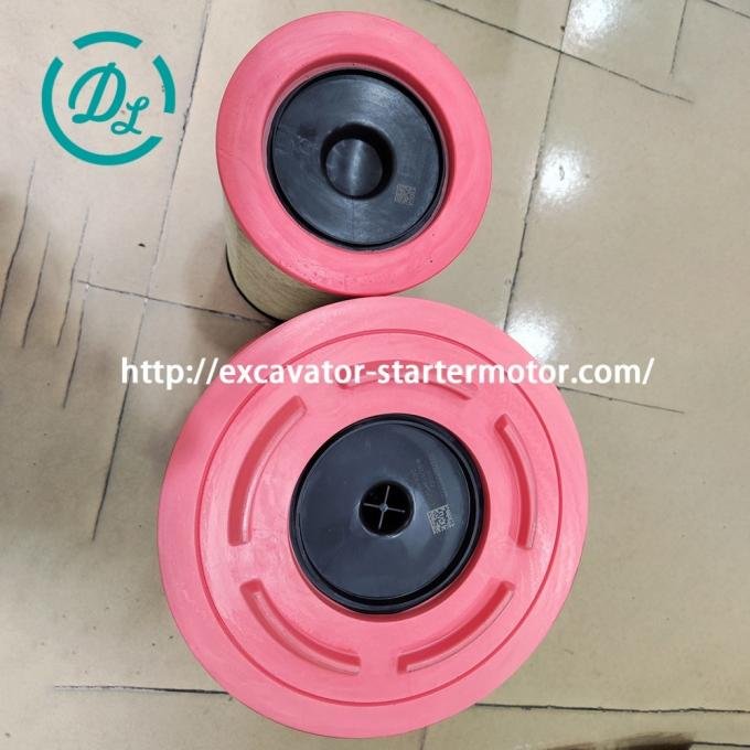 EexcavaStart Sinotruk YZ972519000005S PU2841 Air Filter Kit for Howo T7H T5G 0