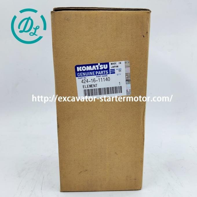 EexcavaStart Komatsu PC400-8 Hydraulic Oil Filter OEM 424-16-11140 1