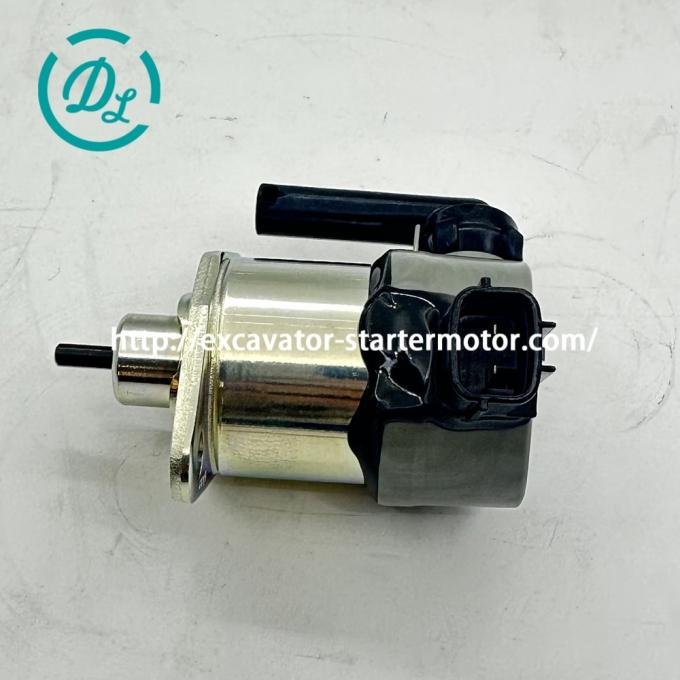 EexcavaStart Kubota V3800 Engine Shut Off Solenoid OEM 1K011-60016 24VDC 1