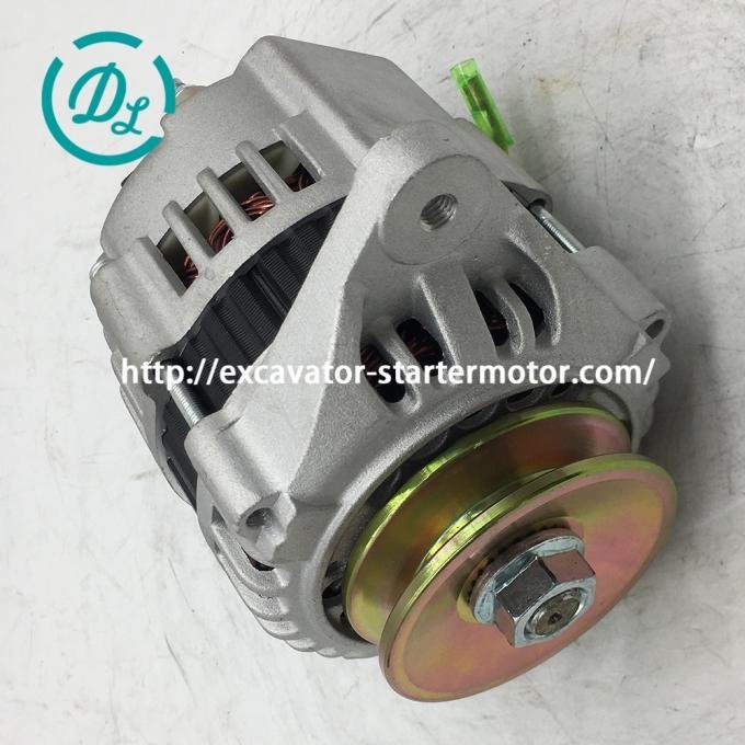 EexcavaStart Yanmar 12V 40A Alternator 119624-77201 for Excavator Engine 0