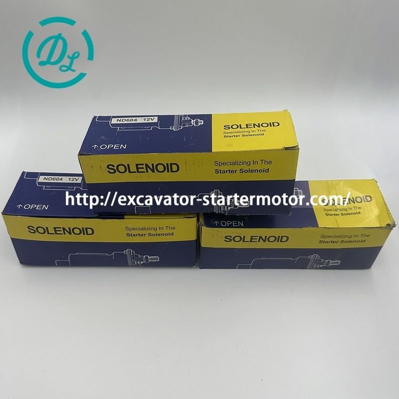EexcavaStart Excavator Starter Solenoid 9G-5517 ND604 12V/24V dla silnika CAT 1