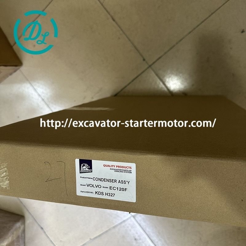 Condensador de Ar Condicionado 24V DL EexcavaStart OEM 16232085 16235278 para Caminh&atilde;o L120F 2