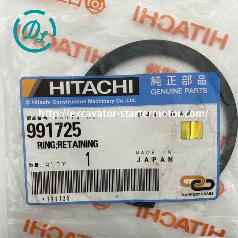 Стопорное кольцо экскаватора Hitachi EX200-5 991725, часть главного насоса 0
