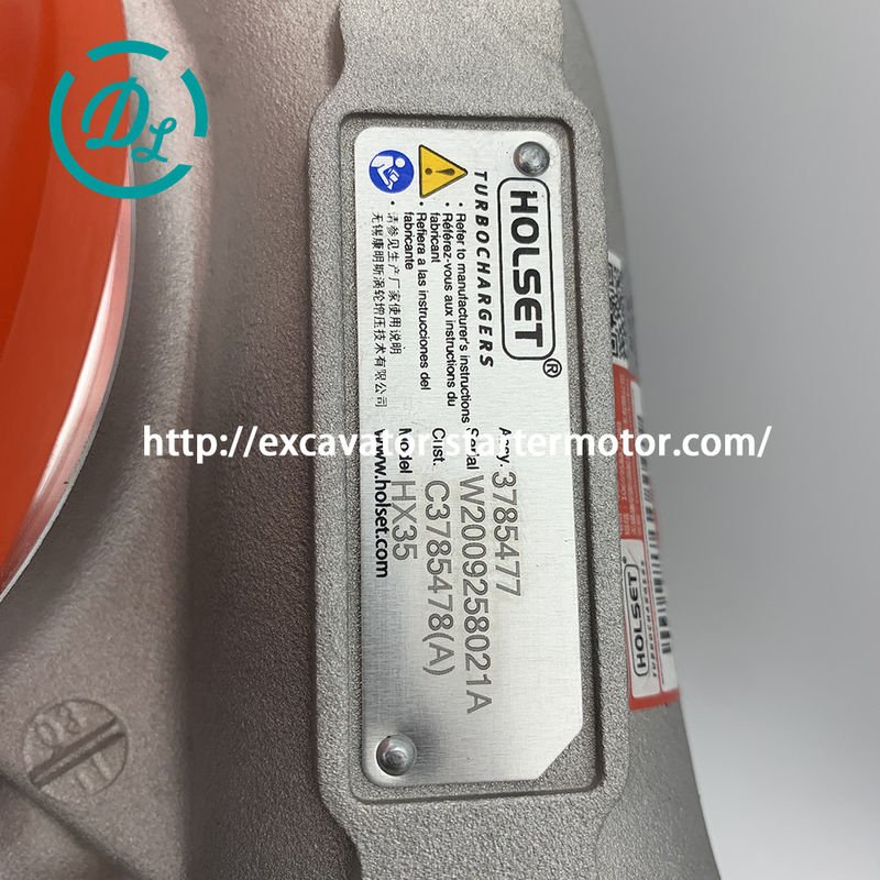 EexcavaStart Turbocompresor Cummins 6D107 OEM 3785477 6754-81-8090 0