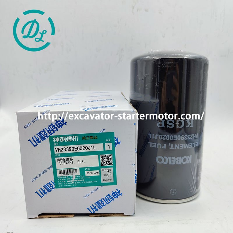 Elemento de filtro de combustible para excavadora Kobelco SK200-8 EexcavaStart VH23390E0020J1L 0