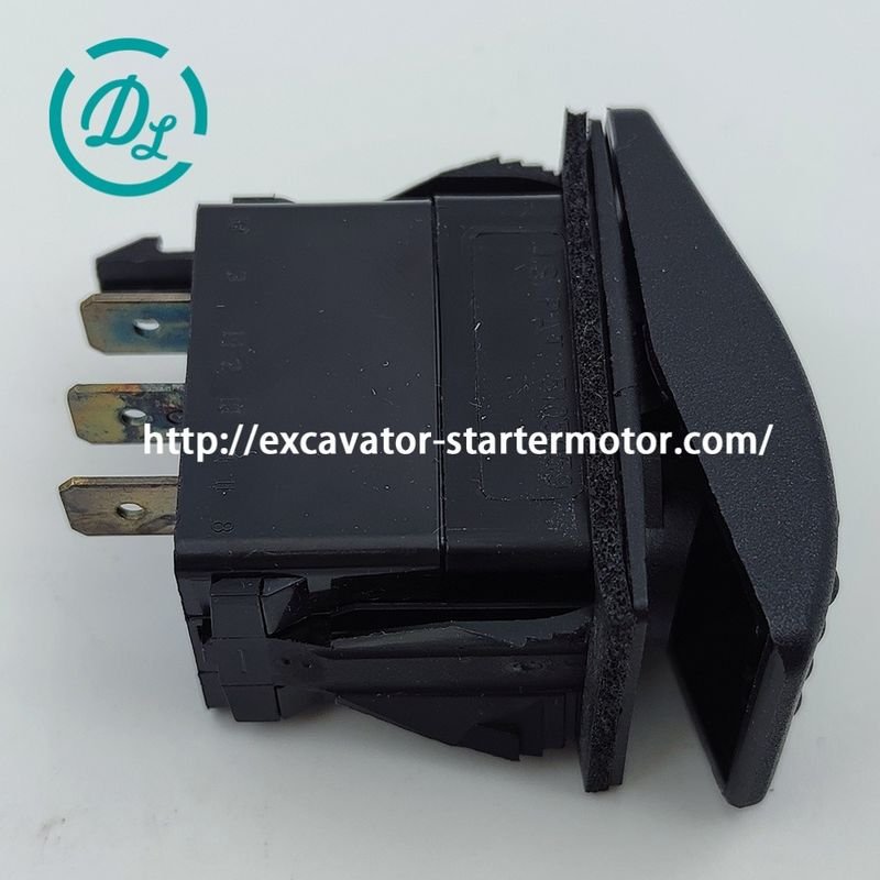Interruptor basculante de cabina para excavadora Sumitomo SH225X-3B KHR28540 24V 0