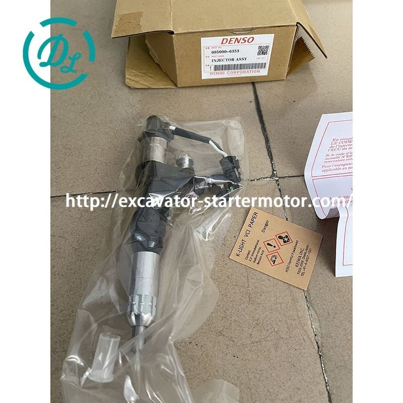 EexcavaStart DL inyector de combustible 095000-6353 para el motor J05E 0