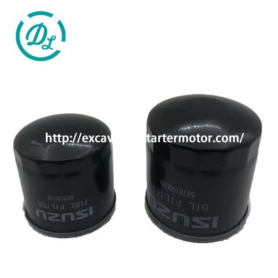 Buen precio EexcavaStart ISUZU 4JG1 Filtro de combustible de aceite OEM 5876100090 5876100110 en línea