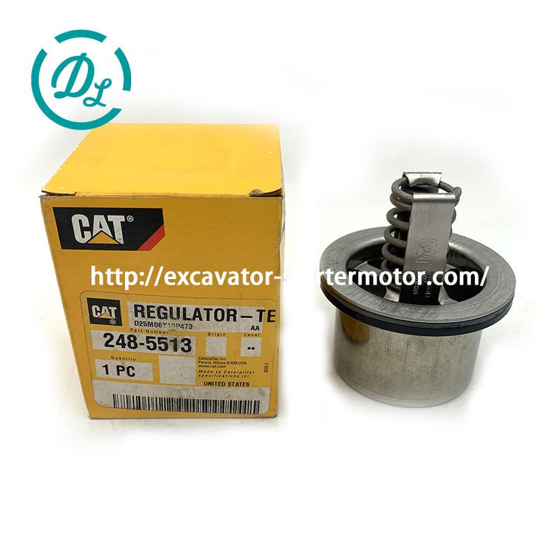 EexcavaStart เครื่องยนต์ CAT C9 เทอร์โมสตัท OEM 248-5513 174-3504 24VDC 0