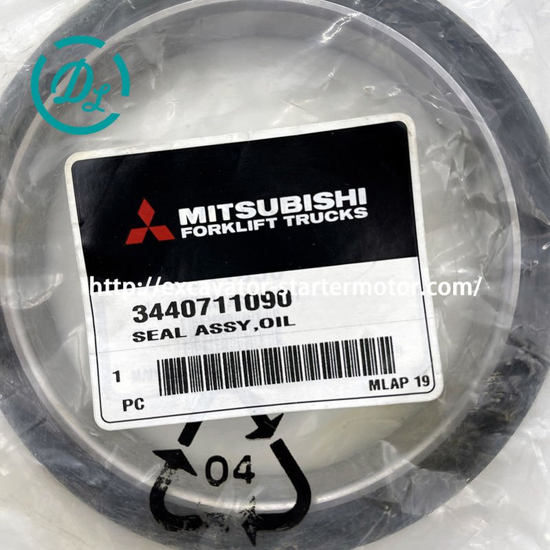 EexcavaStart ซีลเพลาข้อเหวี่ยงหลัง Mitsubishi S4S 34407-11090 ชิ้นส่วนเครื่องยนต์ OEM 0