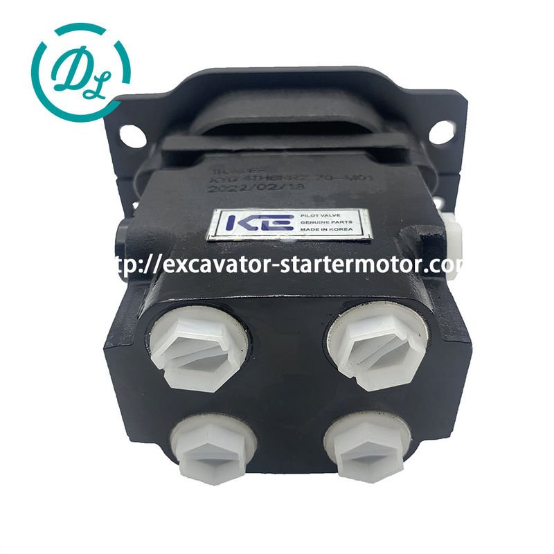 วาล์วเหยียบไฮดรอลิก EexcavaStart SK60C SK60-3 สำหรับรถขุด 24V 0