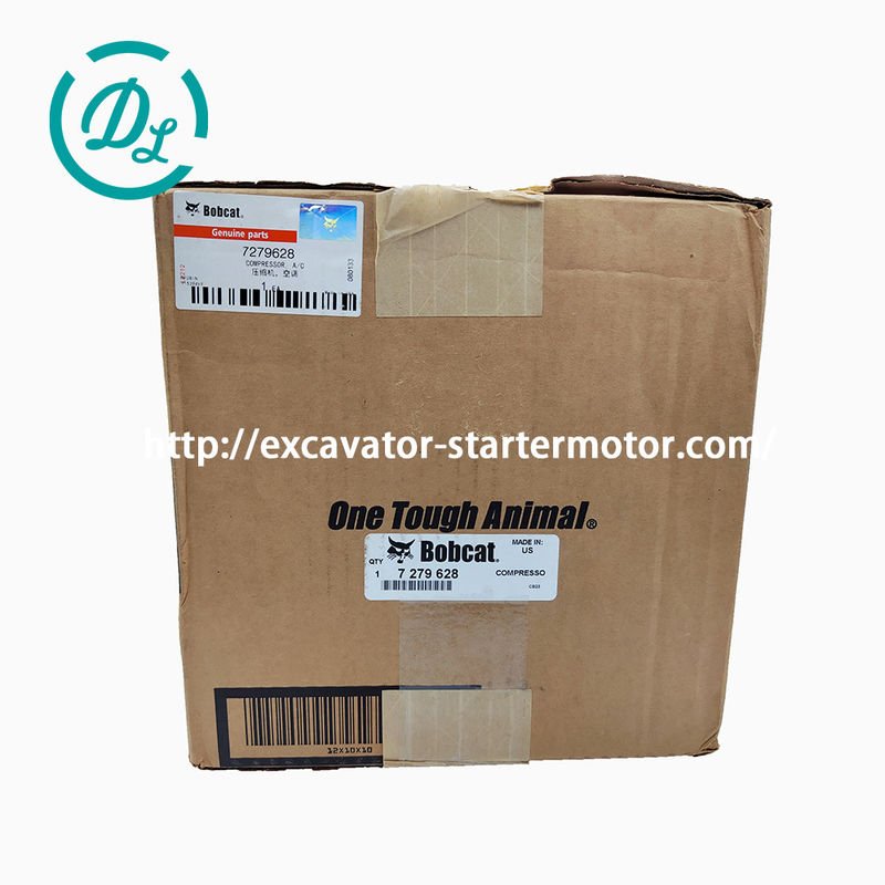 คอมเพรสเซอร์แอร์รถขุด 7279628 7280493 24V สำหรับ S160 S175 0