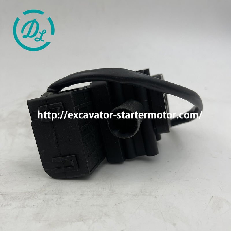 วาล์วโซลินอยด์ 3 สายสำหรับรถขุด XCMG XE35U วาล์วน้ำ 12V 1