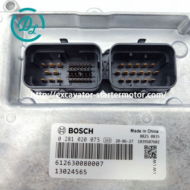 เครื่องควบคุม ECM 0281020075 สําหรับเครื่องยนต์ Weichai WP6 WP10 WP12 0