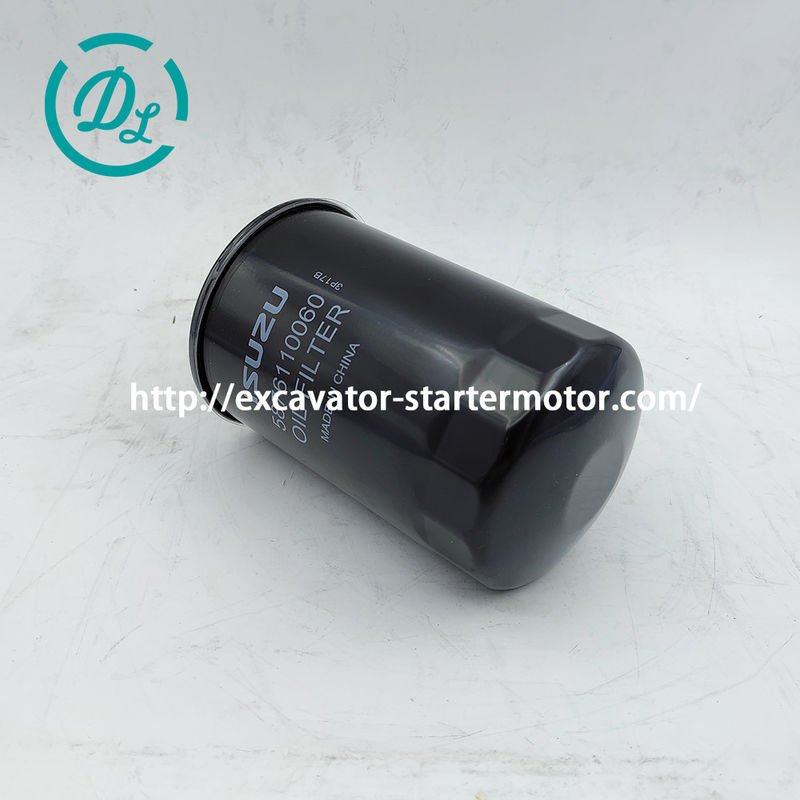 EexcavaStart ไส้กรองน้ำมันเครื่อง ISUZU 5-87611006-0 สำหรับเครื่องยนต์ 4LE1 4LE2 0