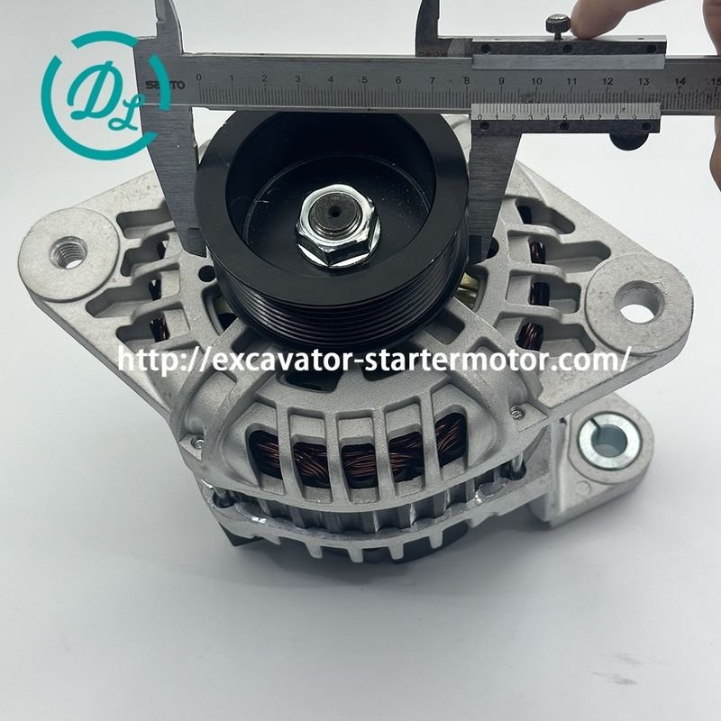 EexcavaStart Hyundai R485VS M11 อัลเตอร์เนเตอร์เครื่องขุด 24V 90A OEM 2655838 1