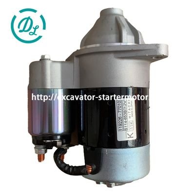 ซื้อ EexcavaStart DL 12V 0.9KW เครื่องขุดเครื่องเริ่มต้นมอเตอร์ S114-653B 119226-77010 การผลิตออนไลน์