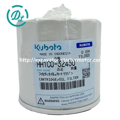 İyi bir fiyat. U40-6 Ekskavatör için EexcavaStart Kubota HH1C0-32430 Yağ Filtresi çevrimiçi