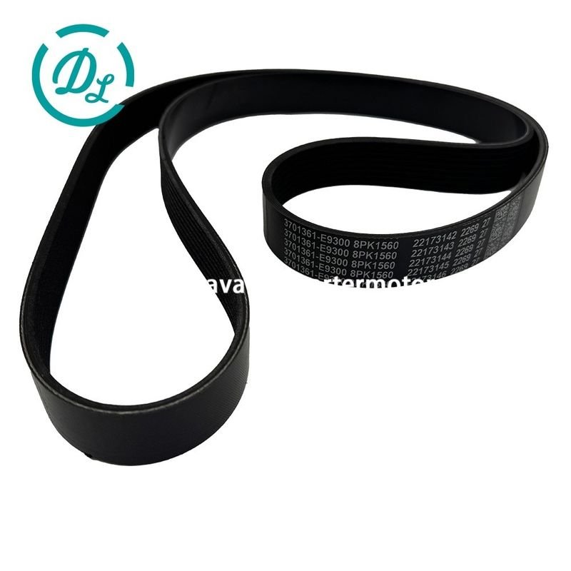 EexcavaStart Dongfeng DII Ventilator Belt 3701361-E9300 8PK1560 Phần động cơ 0