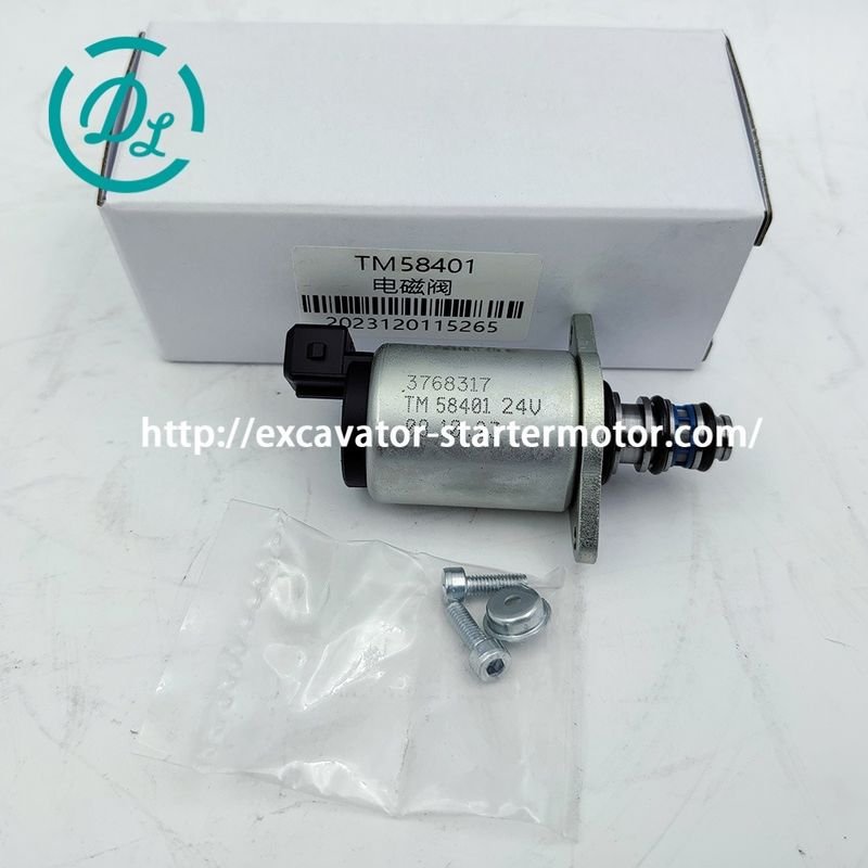 EexcavaStart 3768317 Parker 24V Solenoid Valve cho m&aacute;y đ&agrave;o 3