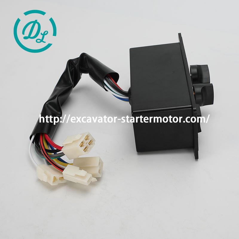 EexcavaStart GDK112-2 12VDC điều h&ograve;a kh&ocirc;ng kh&iacute; bảng điều khiển cho Sunward 60UF Excavator 0