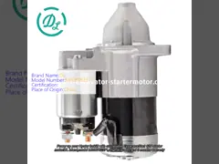 EexcavaStart M008T62371 4M50 Starter Motor M8T62371 ME223360 Excavator HD820V